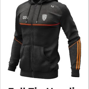 Hoodie Full Zip Black & Gold